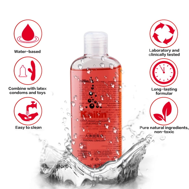 200ml fruit flavor lubricant grease for sex anal lube...