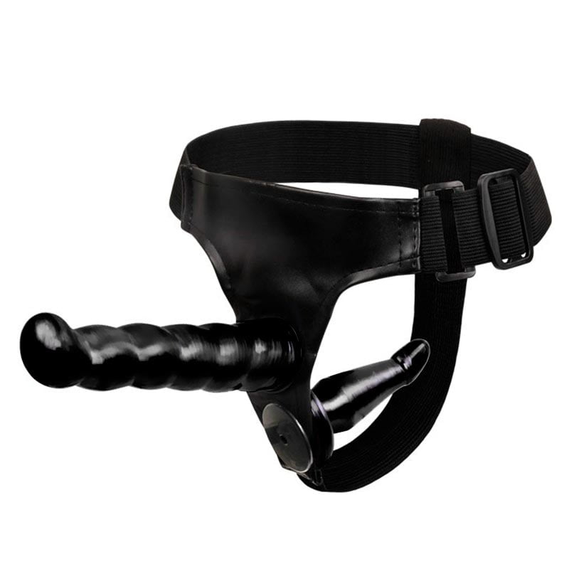 Double-Strapon-Realistic-Dildo-Ultra-Elastic-Harness-Strap-On-Dildo-Lesbian-Strap-on-Dildo-Adult-Sex-1