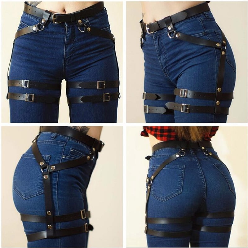 Women-2pcs-set-Bdsm-Bondage-Belt-Sexy-Garter-Belts-Leather-Harness-Underwear-Suspender-Lingerie-Garter-Belt-4