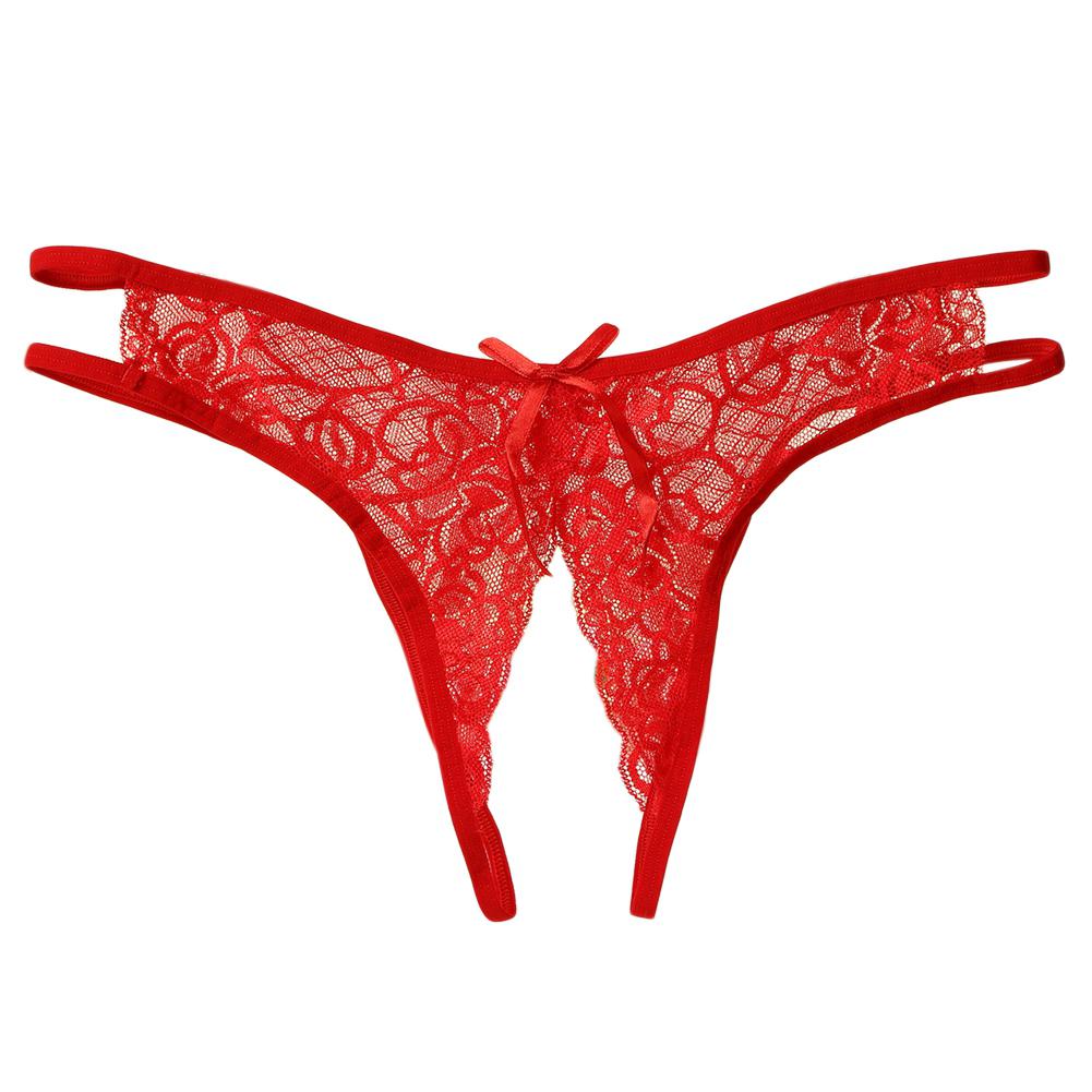 MISSKY Women Sexy Lingerie hot erotic open crotch Panties...